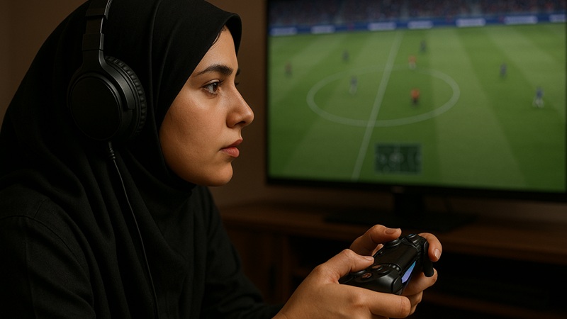 iranian girl gamer